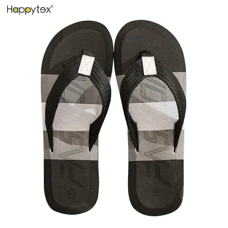 Summer Fashion Waterproof Breathable Anti-Slip Quick Dry Lightweight Comfortable Beach for Men Flip Flop Home Pool