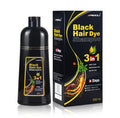 MEIDU Manufacturer Fast Shipping Permanent Dark Brown 3 in 1 Ppd Ammonia Free Black Dye Hair Color Shampoo