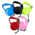 Manufacturer Wholesale Automatic Retractable Traction Rope Dog Leash Multi-colors Nylon Dog Lead Automatic Retractable Dog Leash