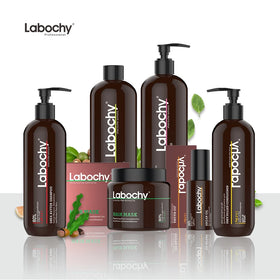 Premium Grade Vegan Keratin Treatment Long Lasting 6 Months Salon Nourishing Hair-Repairing Labochy Maintenance