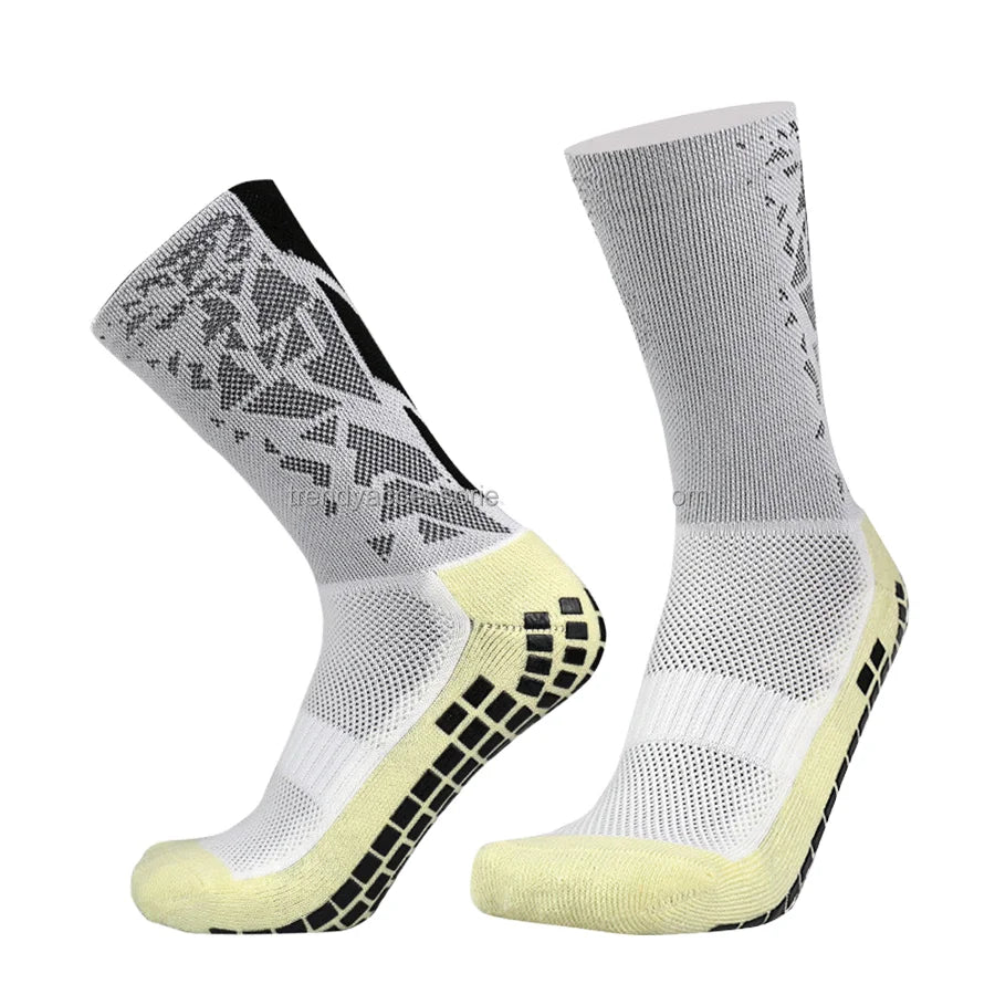 Wholesale Men's Women's Non-Slip Football Sports Basketball Tennis Outdoor Cycling Dress Winter Thickened Calf Stockings Cuff MegaBDM