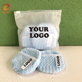 OEM Eco-friendly Makeup Remover Pads Finger Pocket 3 Layer Reusable Natural Microfiber Round for Eye Makeup Remove Face Wipe