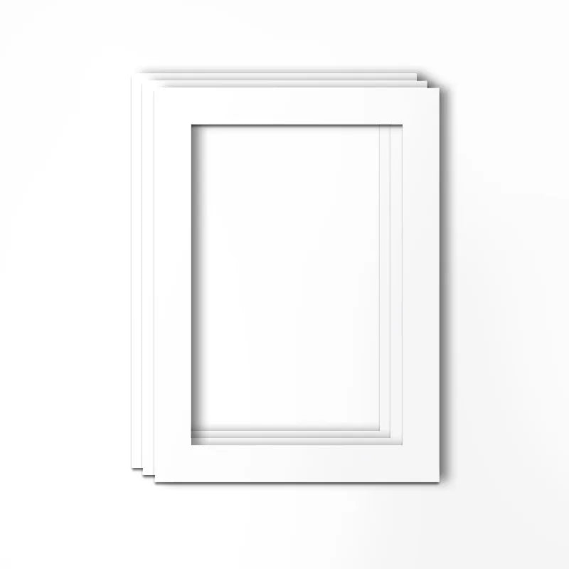 Cardboard 4x6 Picture Frames Wholesale Stand Cardboard Photo Custom Latest Design Mat Board