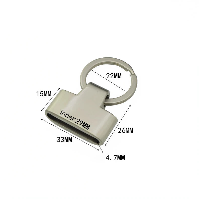 Hardware Factory Wholesale Metal Key Chain Custom Logo Engraved Car Gifts Key Ring