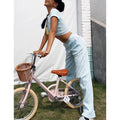 F230646 Custom 2026 Women's Sets Summer Wide Leg Pants and T-Shirt Fashion Walf Two Piece Tank Top Jogger Suits