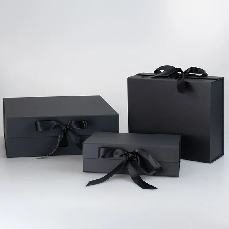 Gift Box 7.8x7x3.1 Collapsible Bridesmaid Groomsmen Proposal Box With Magnetic Foldable Gift Boxes for Wedding Christmas Gift