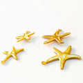 Stainless Steel Gold Charm Pendant Hollow Starfish Pendant Jewellery Stainless Steel DIY Accessories for Sale