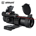 Ohhunt Tactical 1x30 Red Dot Scope Holographic Mini Collimator Tactical Red Laser Sight With 20MM Mount for Hunting