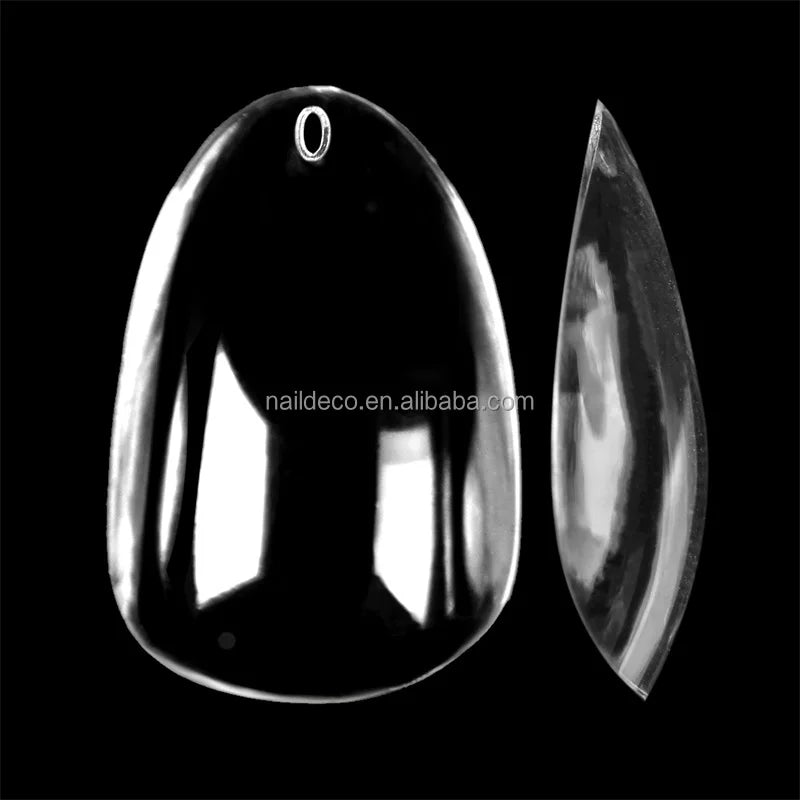 New Arrival Sculpted Extra Short Almond Thicker  False Fingernail High Toughness Artificial Nail Full Cover Gel Nail High Arch