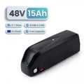 DE Stock 48V 15Ah E-Bike Lithium Battery with 3000mAh China Cells 30A BMS & 2A XT60 Port for Fat Tire & Mountain Bike