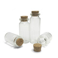 Wholesale Empty Wedding Wishing Glass Vial Tea Flower Seeds Pills Candy Matches Packaging Bottles sealed Glass Bottle With Cork
