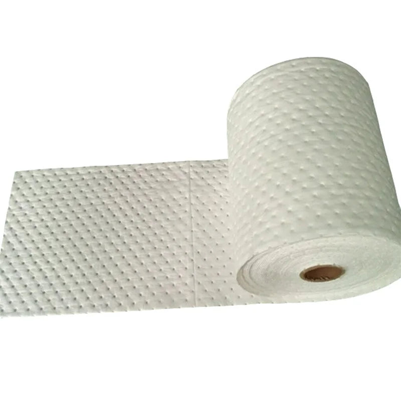 Hot Selling Oilspillpro OOA-R0350D 4mm Absorbent Sheet Pad Roll for Oil Leak Spills Made Environmentally Friendly ABS Material