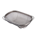 Practical Beekeeping Harvesting Honey Tools Oval Stainless Steel Double Strainer
