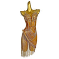 Luxury Crystal Tassel Birthday Sequin Cocktail Dress Showgirl Dance Wear Mini Prom Dress Women Sexy Diamond Club Party Dress