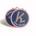 Customized Logo Recycled Hanging Die Cut Round Paper Hang Tags for Clothing Shoes and Bags
