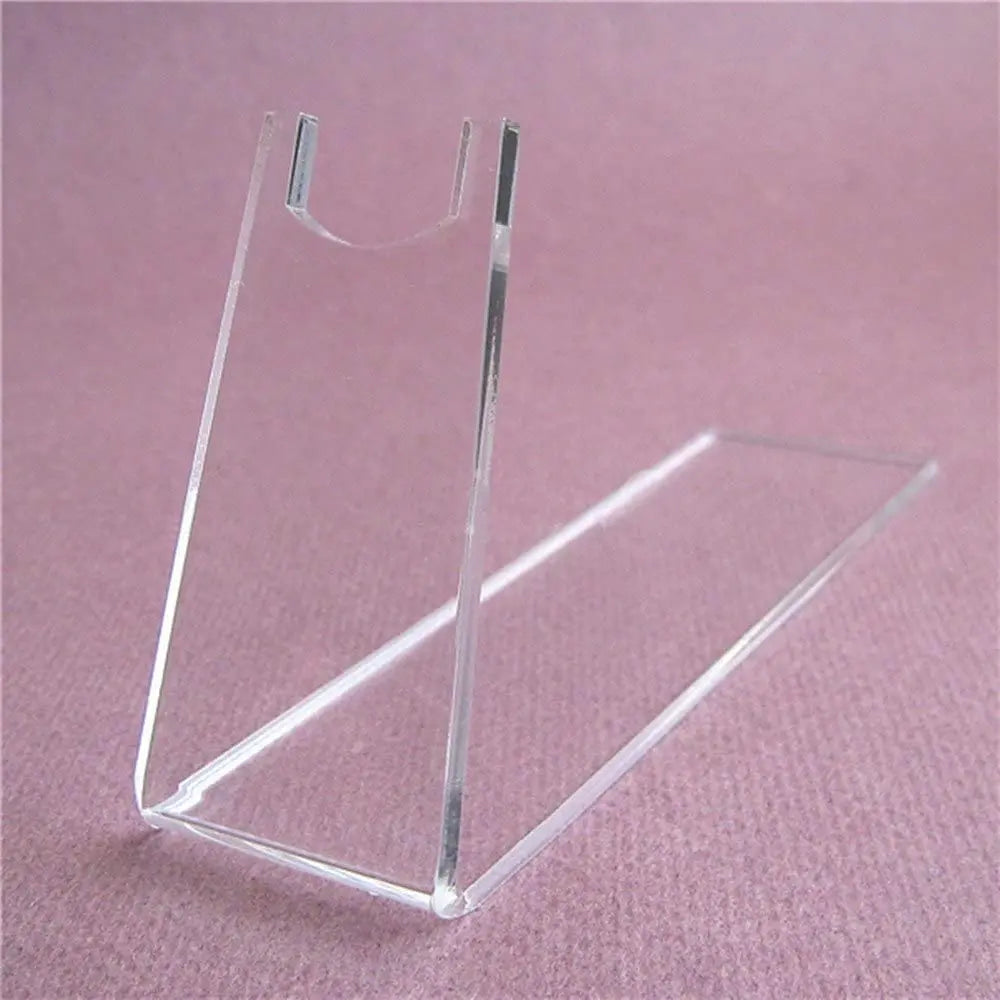 2022 Hot Sale Clear Acrylic Pistol Display Stand Holder Good Quality Plexiglass Toy Model Gun Rack Polished Surface Store Use
