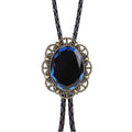 Hamocigia Manufacturer Custom Trendy Jewelry Stone Western Cowboy Bolo Tie Wolf