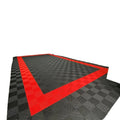 New Model PVC & Rubber Garage Floor Tiles Dalle Workshop & Warehouse Tiles Vinyl Flooring for PP Garages