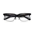 Benyi Latest New Model Acetate Glasses Frames Eyeglass Vintage Retro Glasses Metal Eyewear