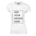 Wholesale Best Selling Custom Graphic Designer Logo Printing 100% Cotton Blank White Ladies TShirt Women T-shirts