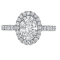 SGARIT Custom Ring Factory Women Engagement Wedding Ring Set 14k White Gold Jewelry 2ct GRA Certify VVS1D Moissanite Ring
