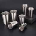 Wholesale Custom Logo Reusable Metal Travel Mug 12oz Stainless Steel Drinking Water Coffee Mug Tumbler Cup Set