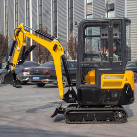 HIGHTOP Earthmoving Machinery Diggers Excavator Machine 1.8 Ton Hydraulic pilot Operation Mini Small Excavator