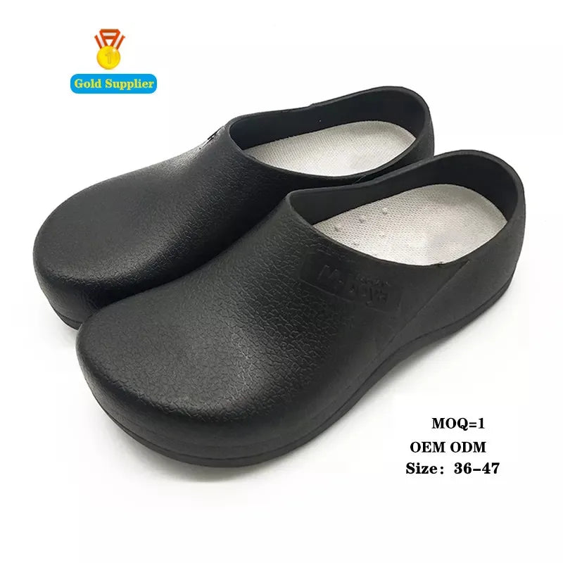 Hot Selling PVC Slip Resistant Women the Best Kitchen Chef Shoes for Men