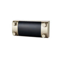 Heavy-Duty Stainless Steel Double Clothesline Wall-Mounted Indoor Retractable Gold Bag Holder for Bathroom Use