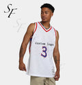 Custom Logo Latest Plus Size Mesh Sublimation Embroidery 100% Polyester Mens Blank Basketball Jersey Design for Men