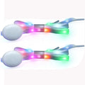 Multi Color LED Light up Shoe Laces Nylon LED Shoelaces with Flashing Shoe Laces for Party Favors Hip-hop Dancing