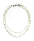 French Style High-end Layered Pearl Necklace for Women Luxury Choker Collarbone Chain Vintage Lariat Unique Statement Necklace
