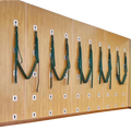 Yoga Wall Installation Accessories Yoga Wall System Pelvic Swing Belts Pilates Wall Mounted Unit with Panel