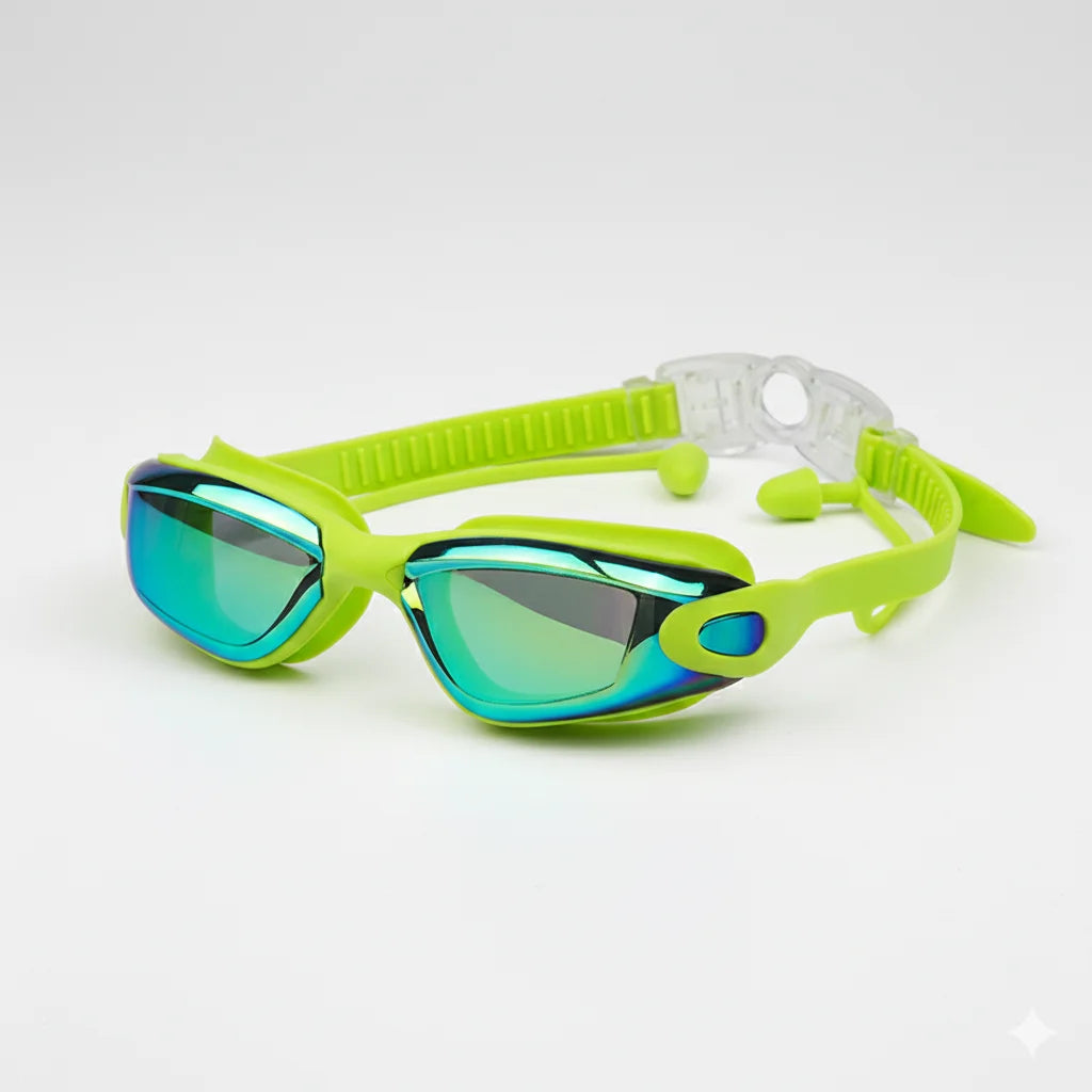 E-Commerce New Fashion Advanced Competition Swim Goggles for Adult Anti-Fog Swimming Goggles & EVA Case
