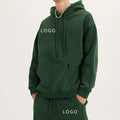 Unisex Heavyweight Oversized Pullover Hoodie Custom Logo Printed Thick Fleece Cotton Breathable Quick-Dry Wholesale Plus Size