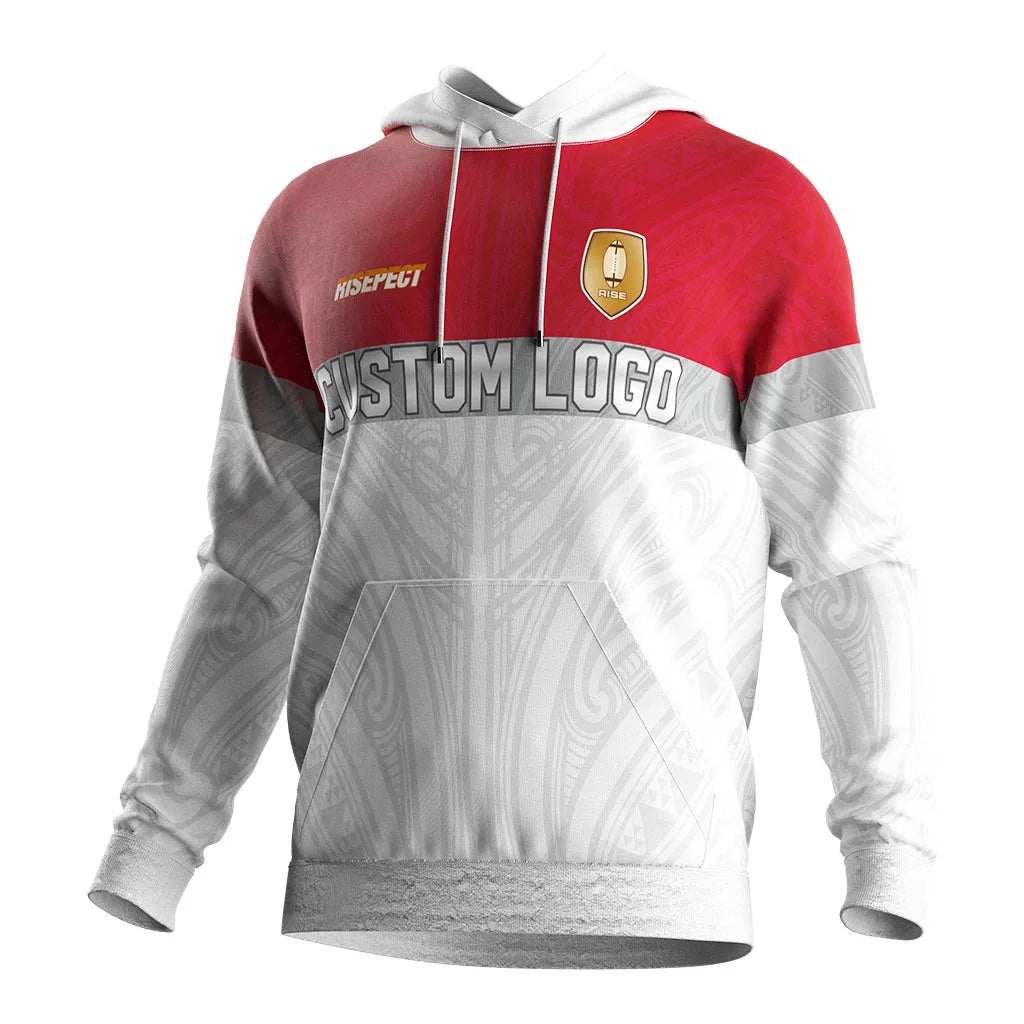 Custom Logo Sublimation Bodybuilding Sportswear Team Hoodies Cheap Plain Jersey Uniform Men Rugby Sweaters