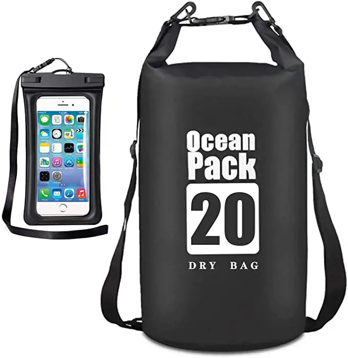 Woqi Promising Manufacture Supply Outdoor Drifting Canoeing Floating Boating Dry Bag Ultralight Nylon TPU Coating Waterproof Bag