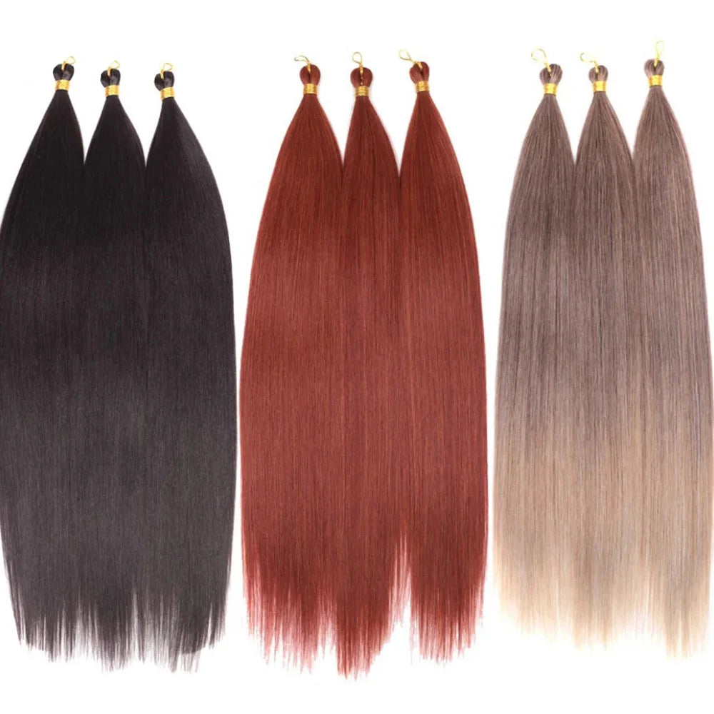 Ariel Straight Sleek Wholesale Factory Supplier High Temperature Heat Resistant Crochet Water Wave Synthetic Hair Extension