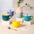 Large Capacity Mug Milk Cup High Value Breakfast Cup Couple Home Creative Ceramic Water Cup Souvenir Mug