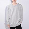 Custom Logo Blank French Terry Workout Sweatshirt Cotton Crew Neck Sweatshirts for Men Casual Blank Sweatshirt
