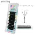 Synthetic Hair Eyelash Extensions Handmade 3D 4D 5D 6D 7D 8D W Black Mixed Sizes 8mm 16mm 20 Pcs Natural Eyelash Extensions