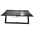 Low Price RV Right Angle Side Window Caravan Double Glazed Flat Window With Aluminum Inner Frame