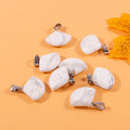Huiying Howlite Pendant Sector Pendant Healing Crystal Best Selling Small Necklace Jewelry