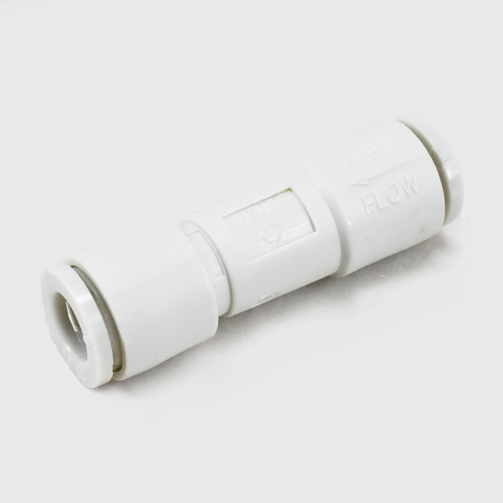 AKH04-00/06-00/08-00/10-00/12-00 4 6 8 10 12mm Pneumatic Control One Way Non Return Air Plastic Insert Straight Check Valve MegaBDM