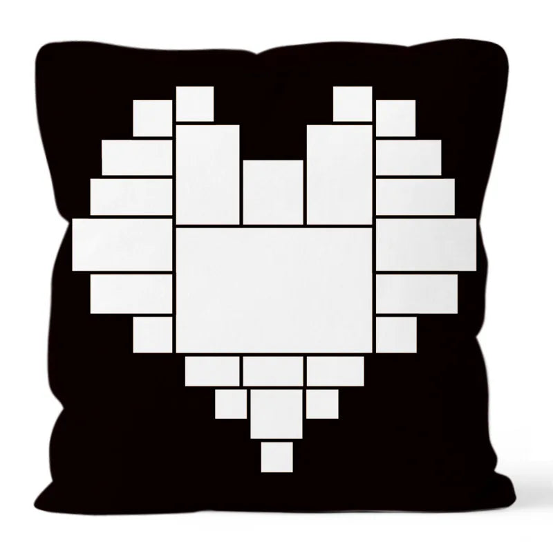 Diy Photo Print 4 6 9 Panel Sublimation Blank Throw Pillow Case Cushion Cover for Sublimation Printing
