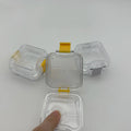 Safebond Used Suspended Tooth Denture Storage Box with Shock Resistant Plastic and PE Film Customizable Size Model VV-055