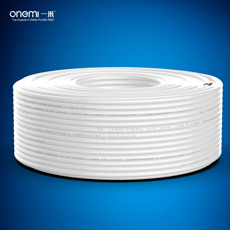 OEM 3/8 Inch Potable Water PE/PEX Tubing Water Filter Tubing Parts RO System Replacement Tubing Purifier Accessories