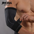 JINGBA Unisex Elbow Support Nylon Elastic Elbow Brace Baseball Tennis Protection Bandage Baseball Compression Arm Sleeve