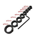 3-16mm Woodworking Drill Locator Bit Depth Stop Collars Ring Positioner Drill Locator Wood Drill Bit With Wrench