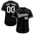 Blank Baseball Shirt Mesh T-shirt Retro Personalized Custom Stitched Logo Name Sportswear Men Youth V-Neck Black Baseball Jersey